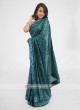Green Party Wear Saree